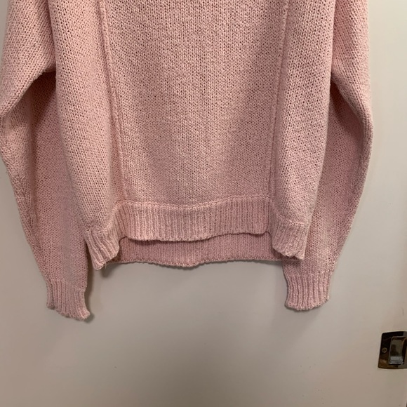 Tracey Allyn Mockneck Sweater Pink Medium - Picture 3 of 8